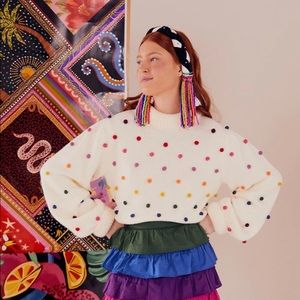 Rainbow Dots Sweater